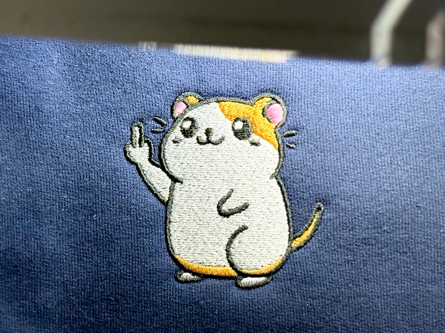 Hamster Giving Middle Finger