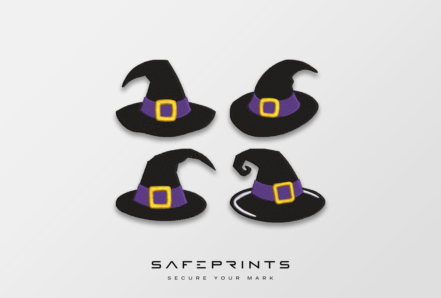 4 Different Witch Hats