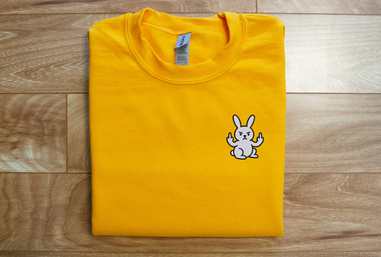 Bunny Giving Middle Finger