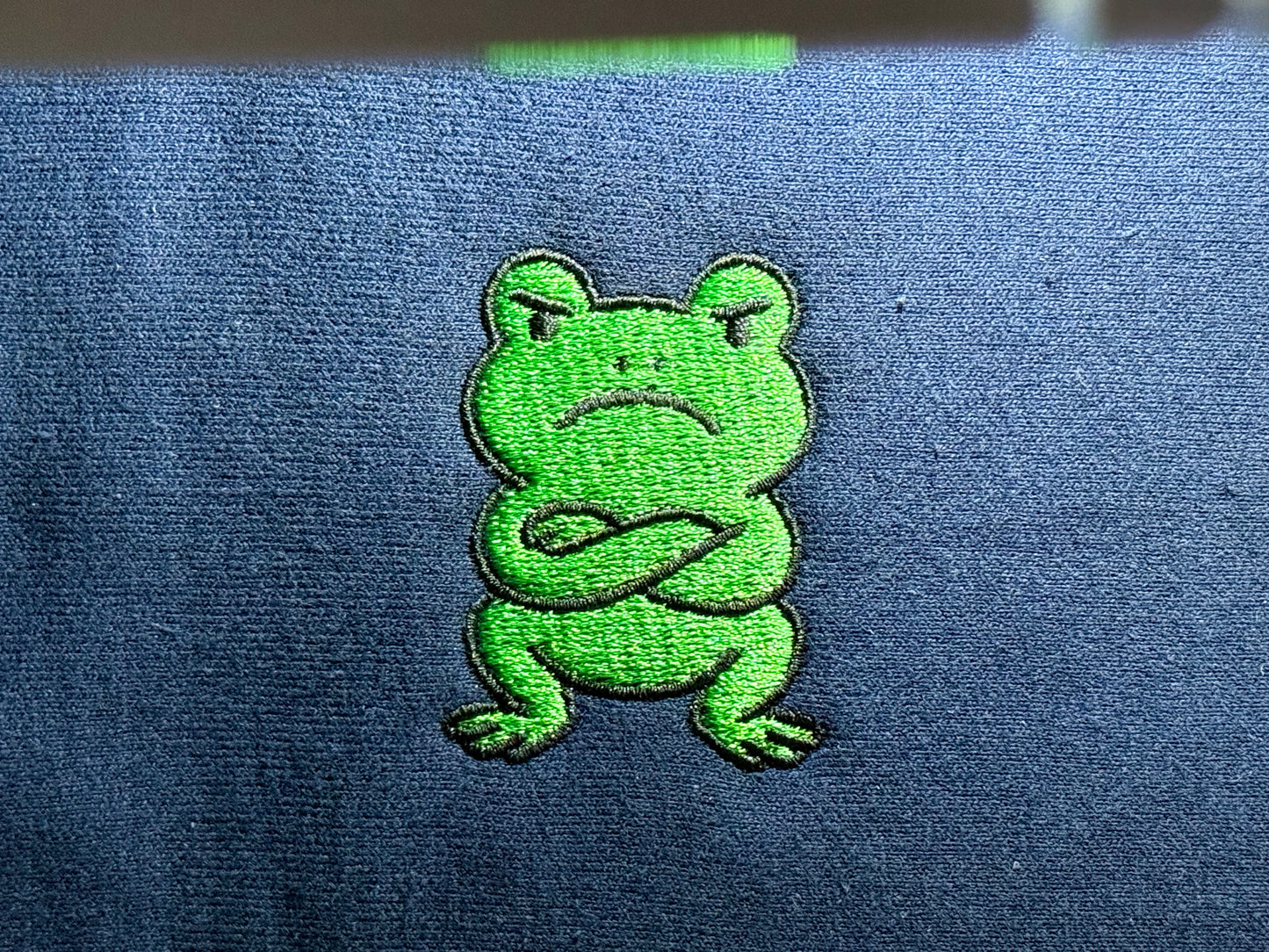 Grumpy Frog
