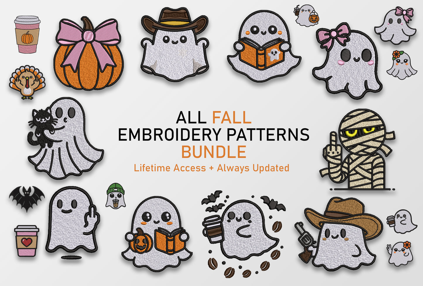 All Fall Embroidery Patterns