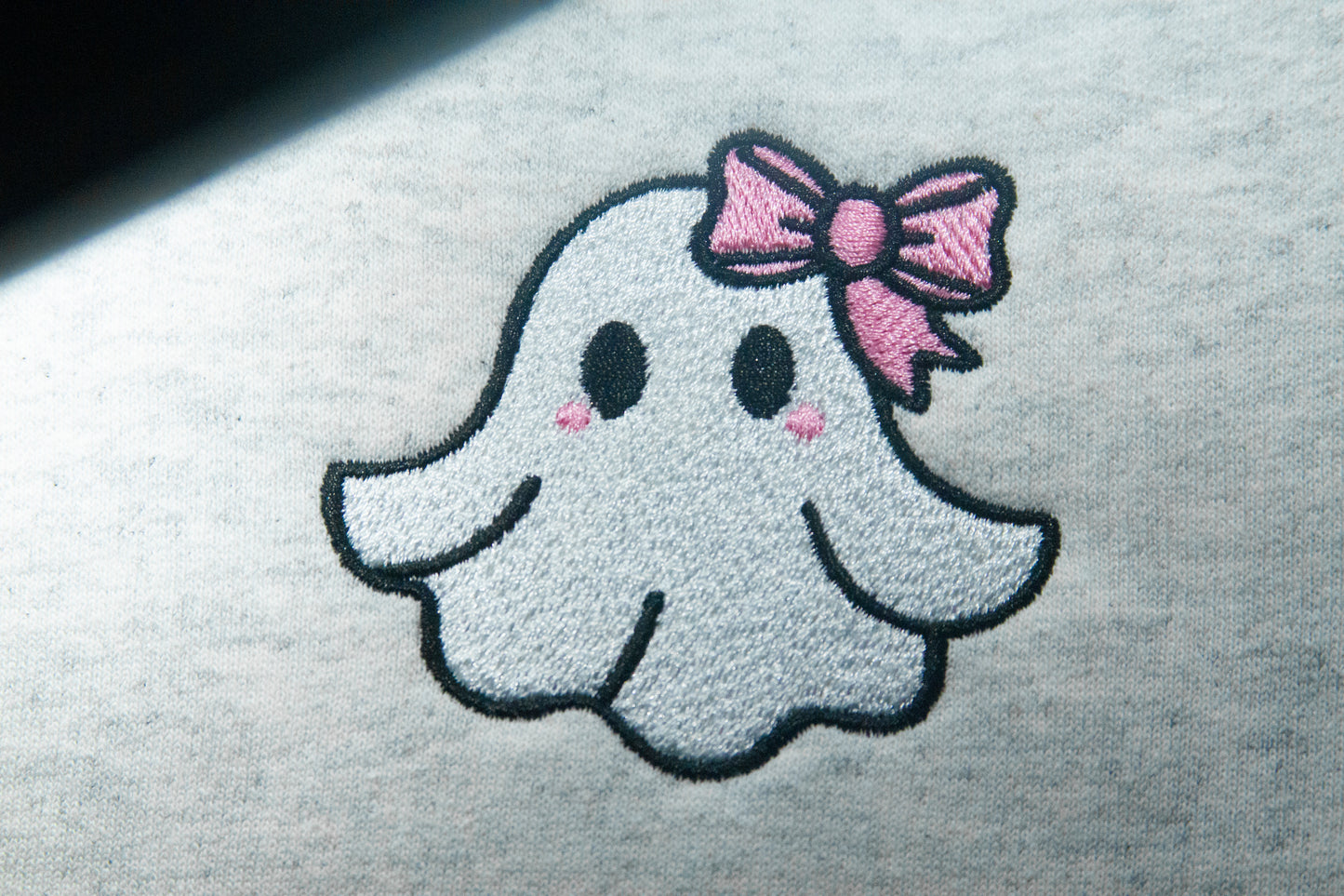 Ghost wearing a Bow