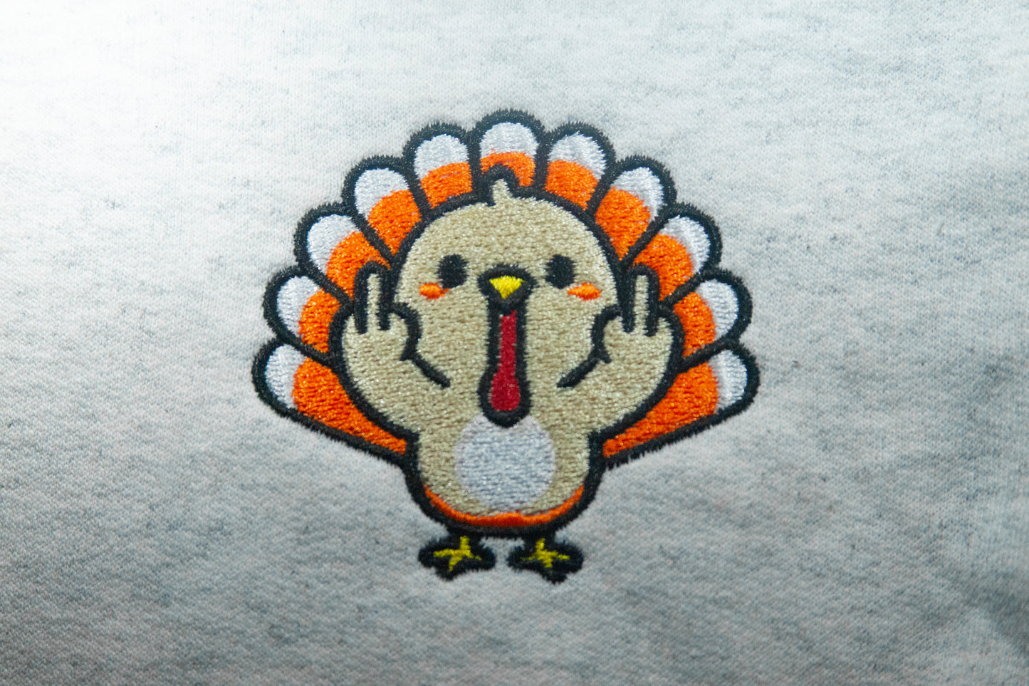 Turkey Giving Middle Finger