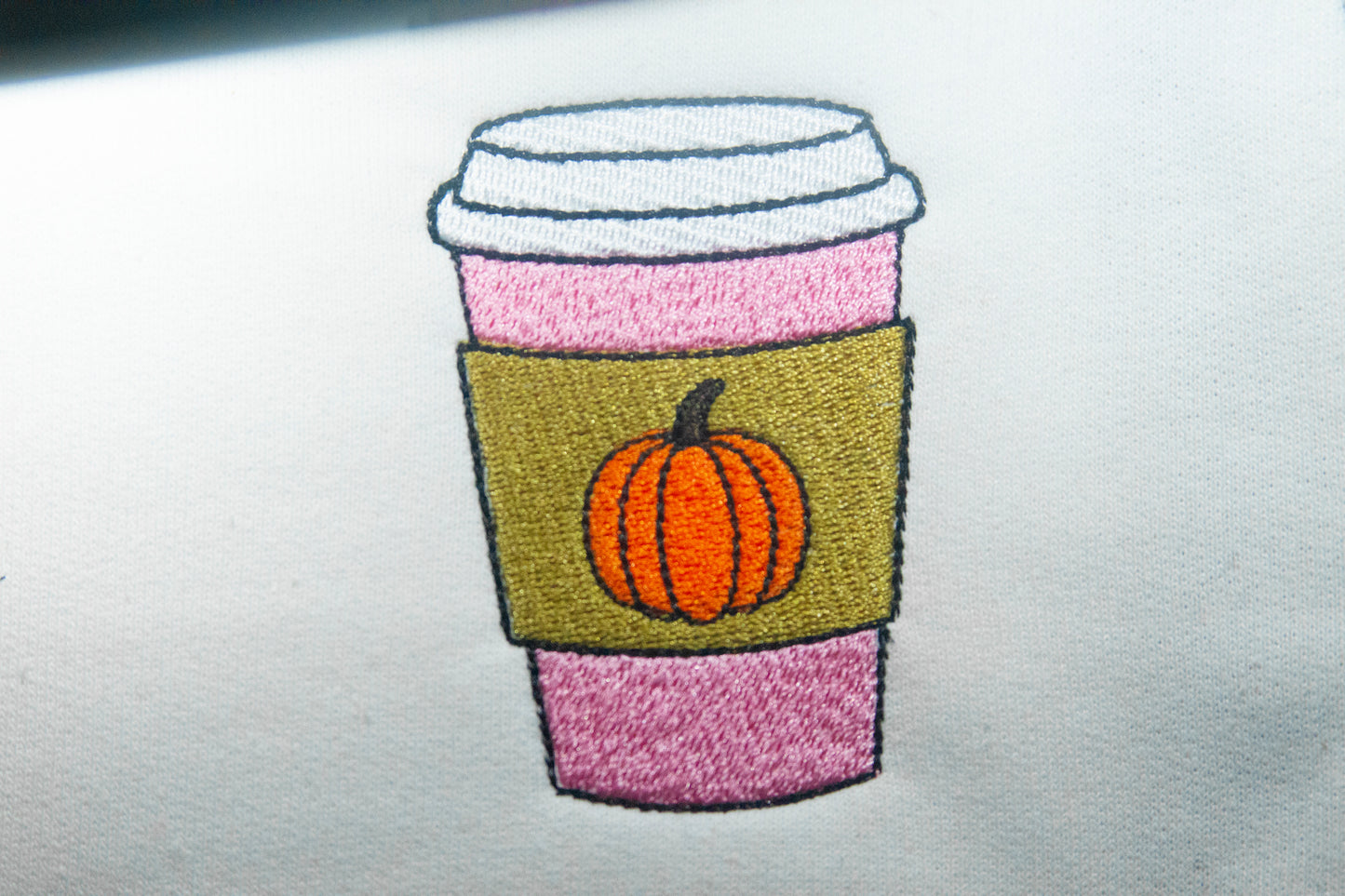 Coffee Cup with Pumpkin