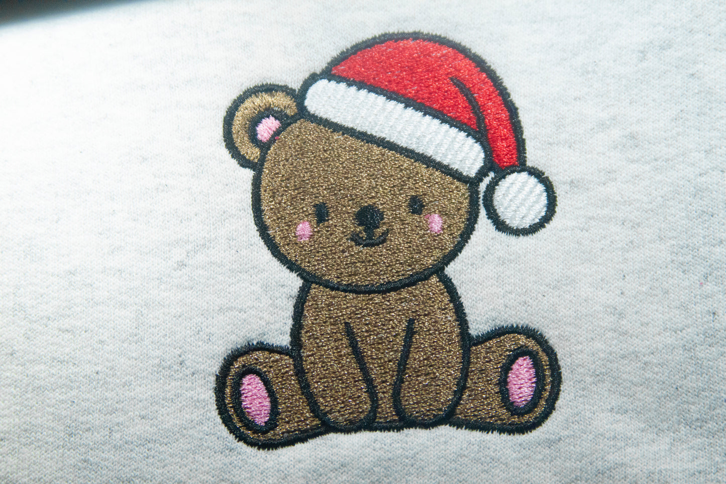 Bear wearing Christmas Hat