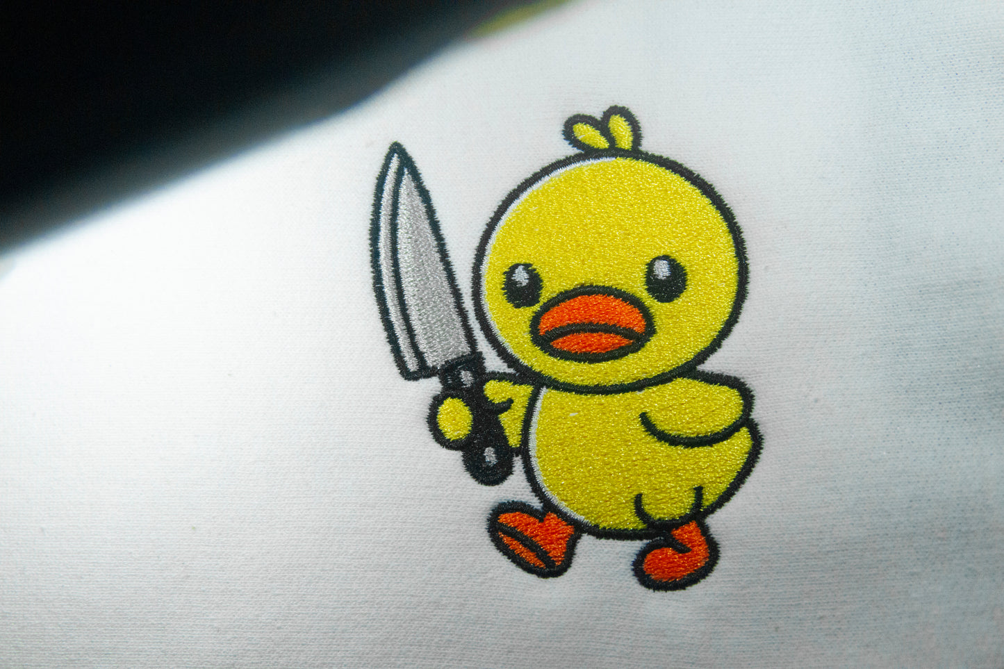 Duck Holding Knife