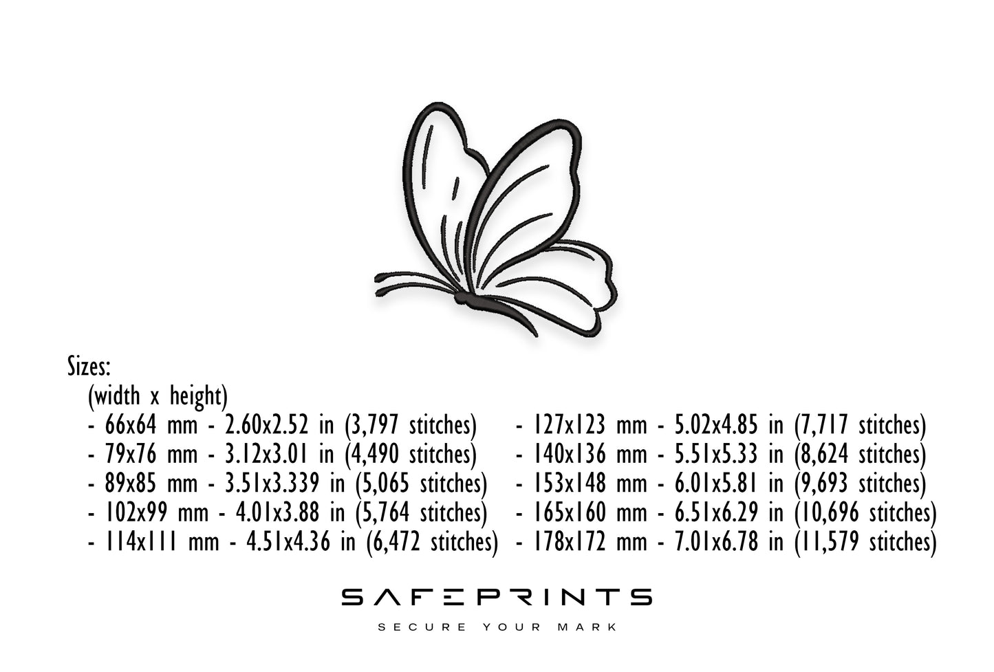 Butterfly - Both Silhouette & Fill