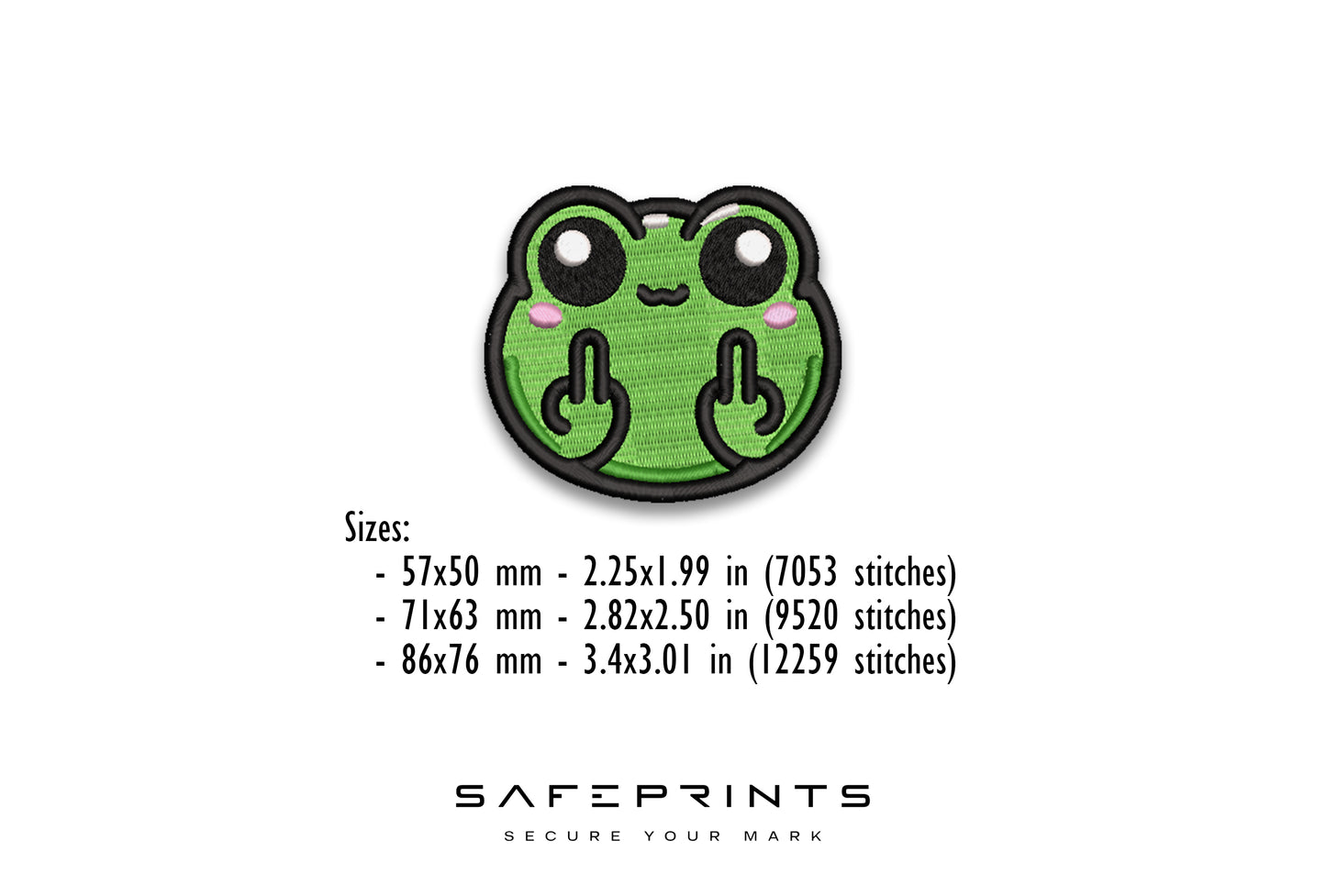 Frog Giving Double Middle Fingers
