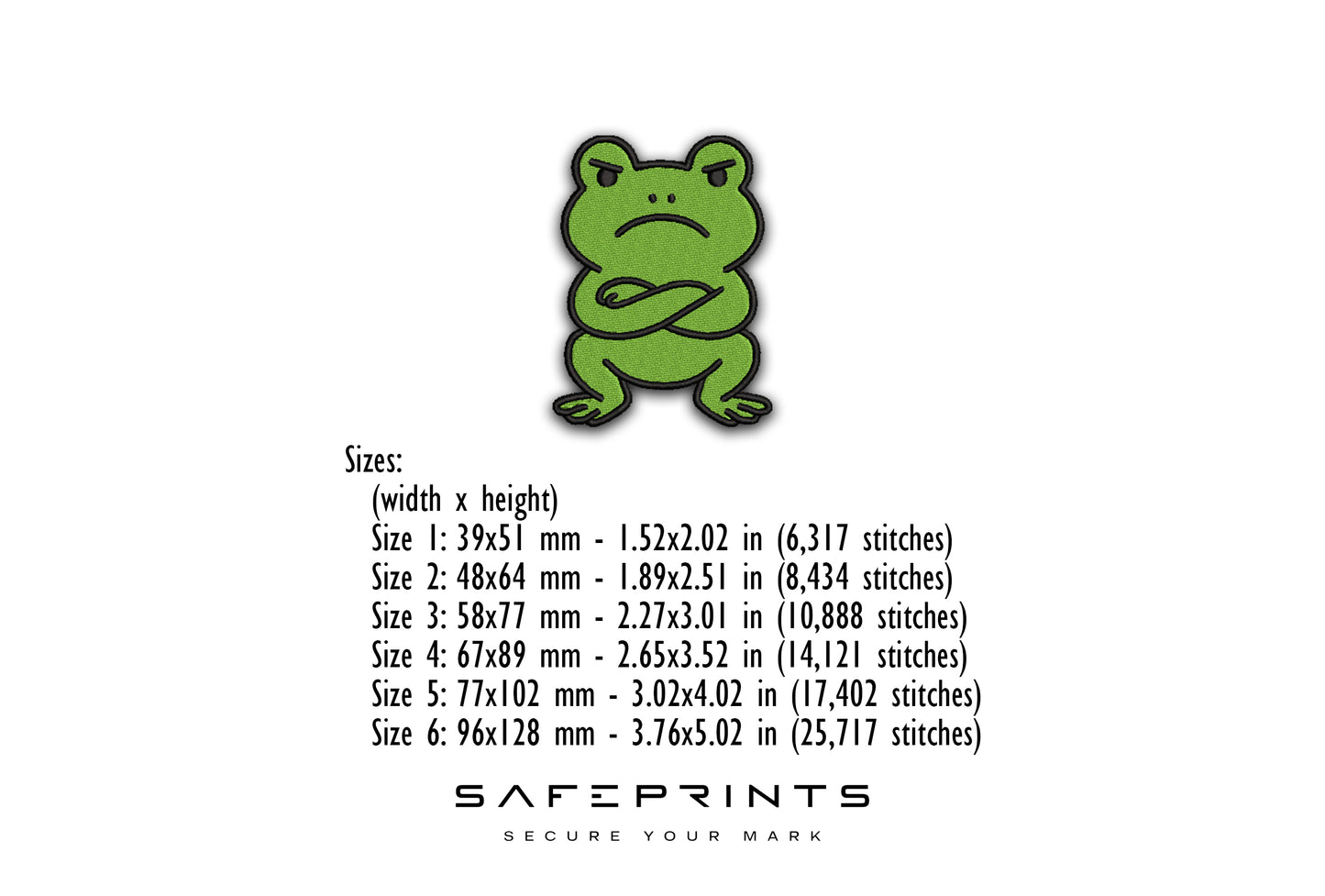 Grumpy Frog