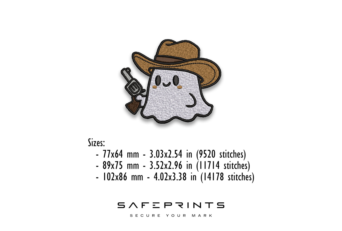 Cowboy Ghost with Pistol