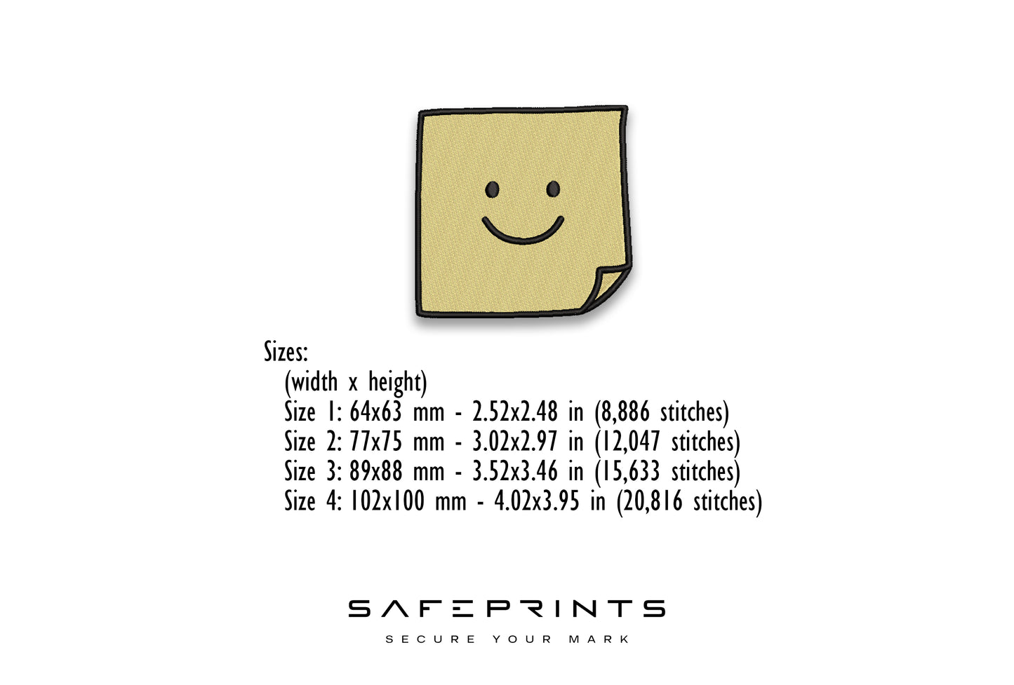 Smiley Face Post-It Note