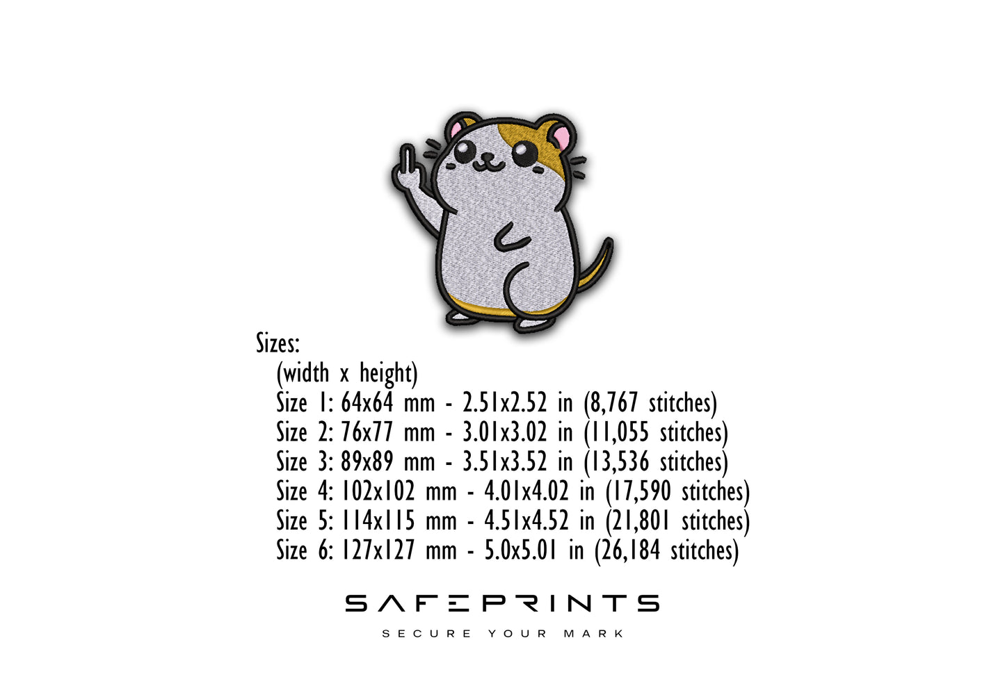Hamster Giving Middle Finger
