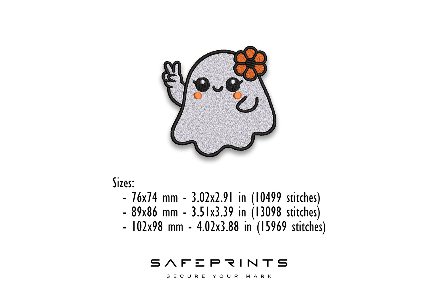 Ghost Giving Peace Sign