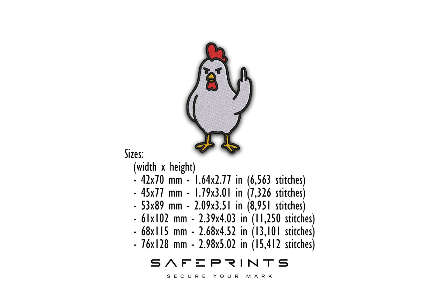 Chicken Giving Middle Finger