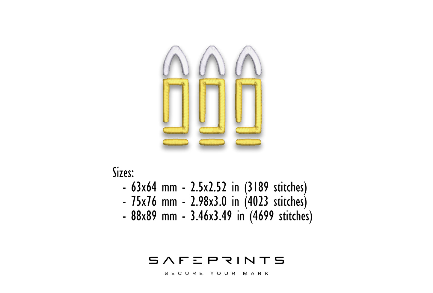 Bullets - 4 Different Variations