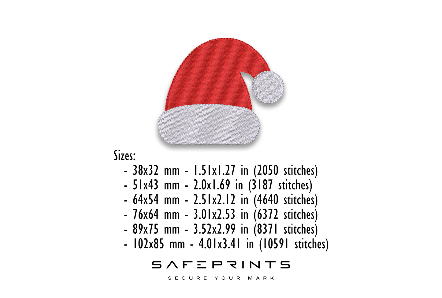 4 Different Santa Hats