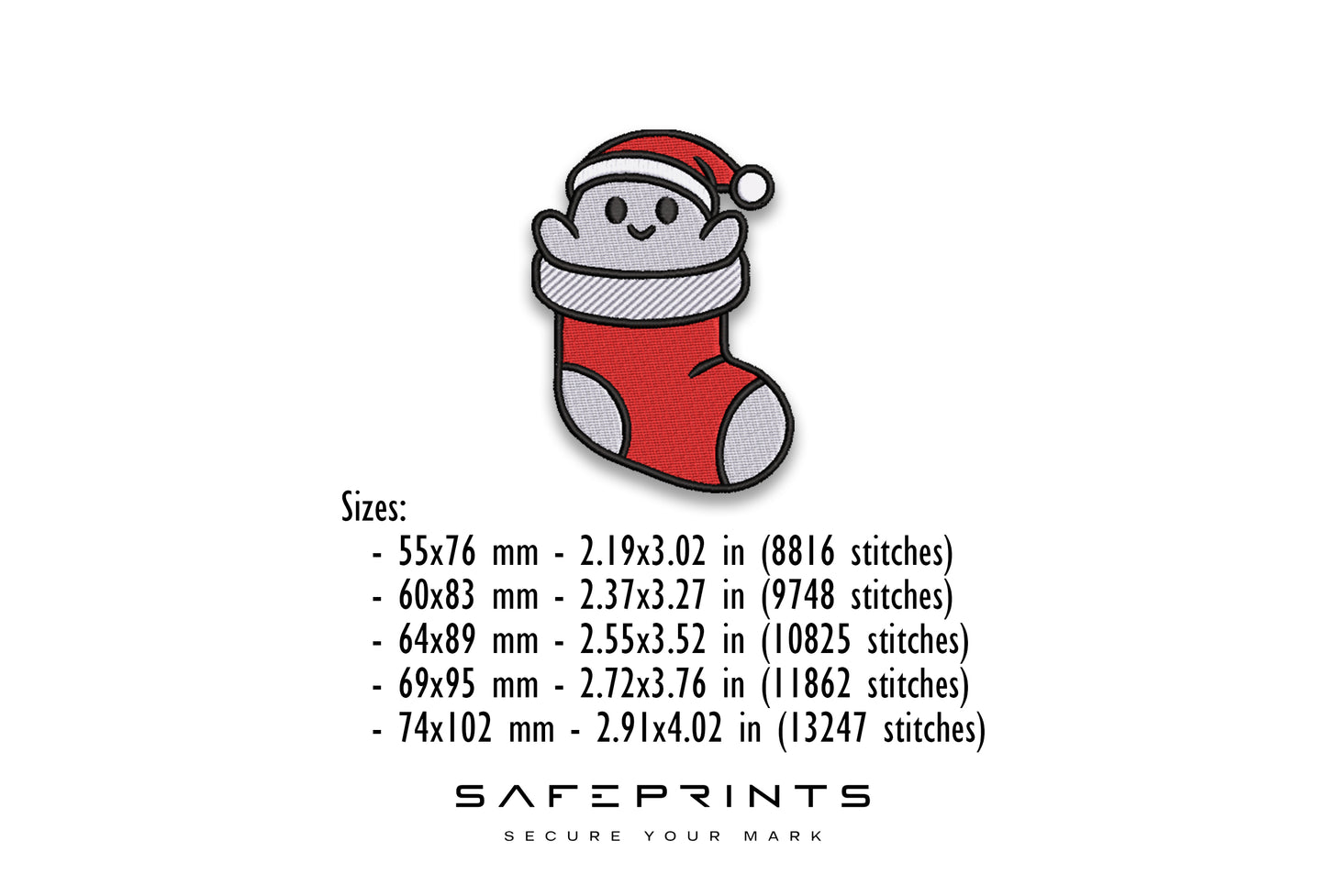 Ghost in Christmas Stocking