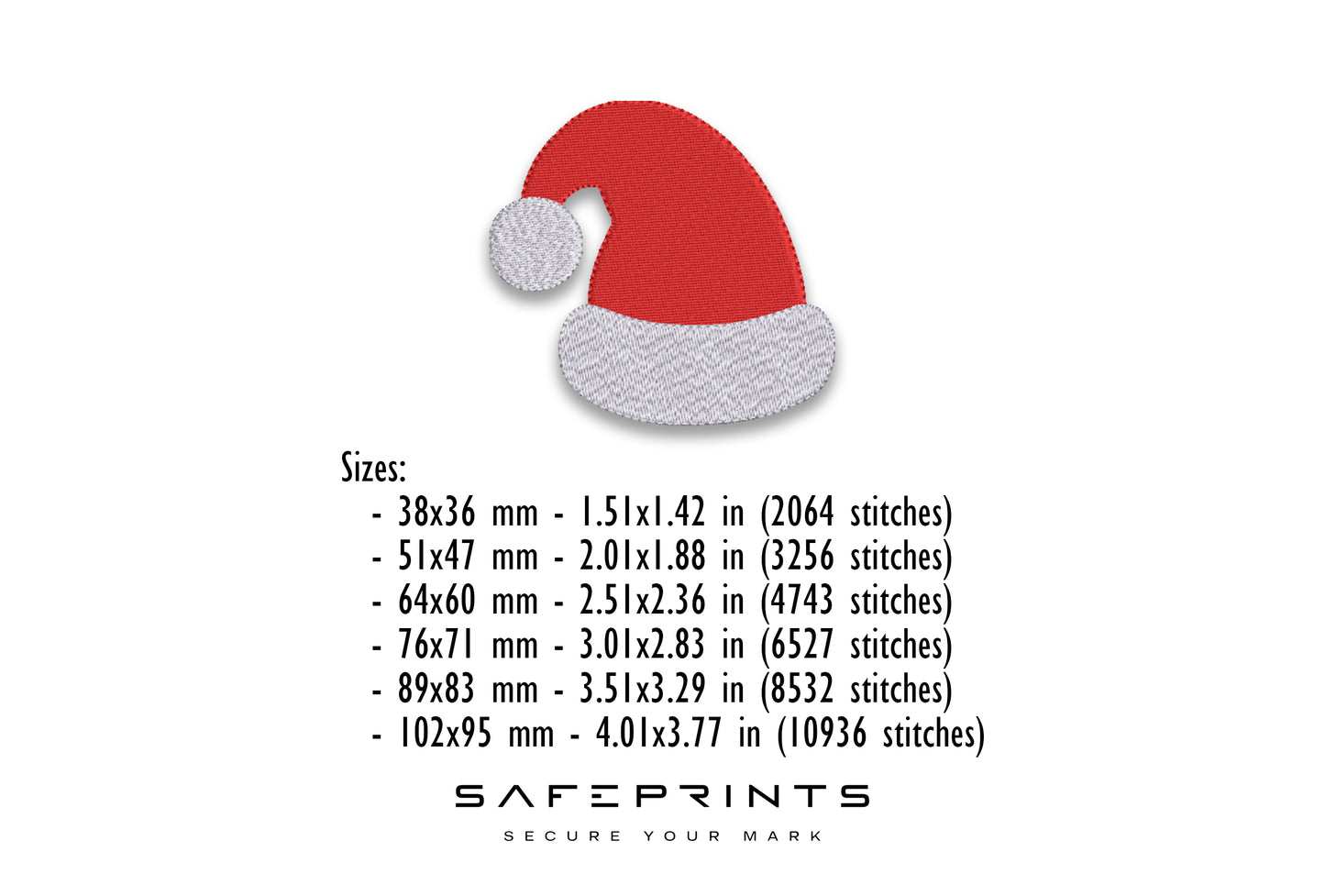 4 Different Santa Hats