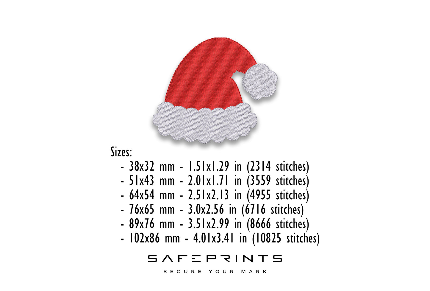 4 Different Santa Hats
