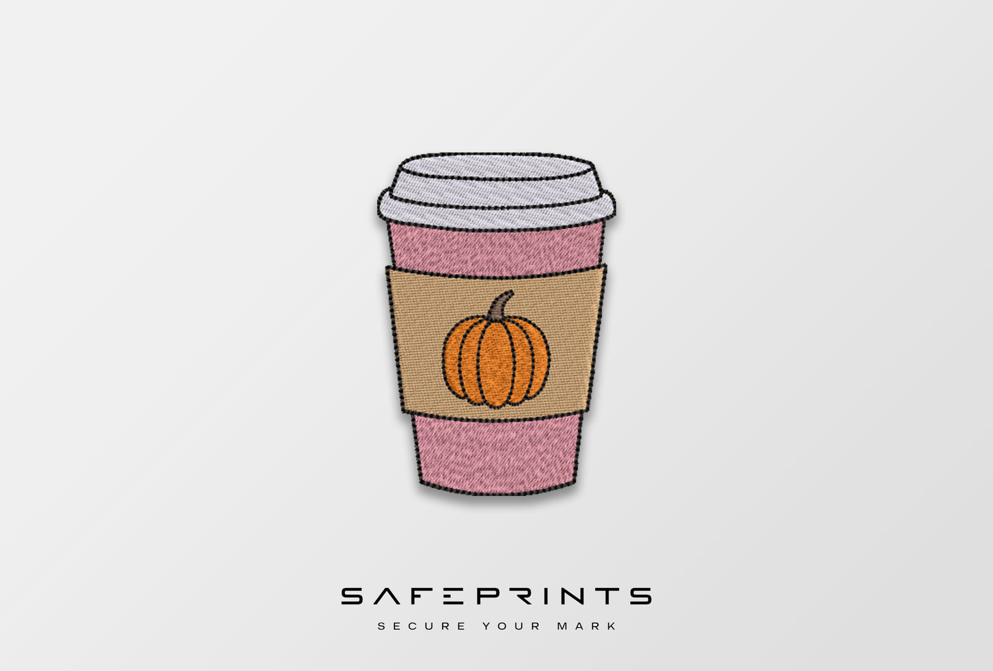 Coffee Cup with Pumpkin