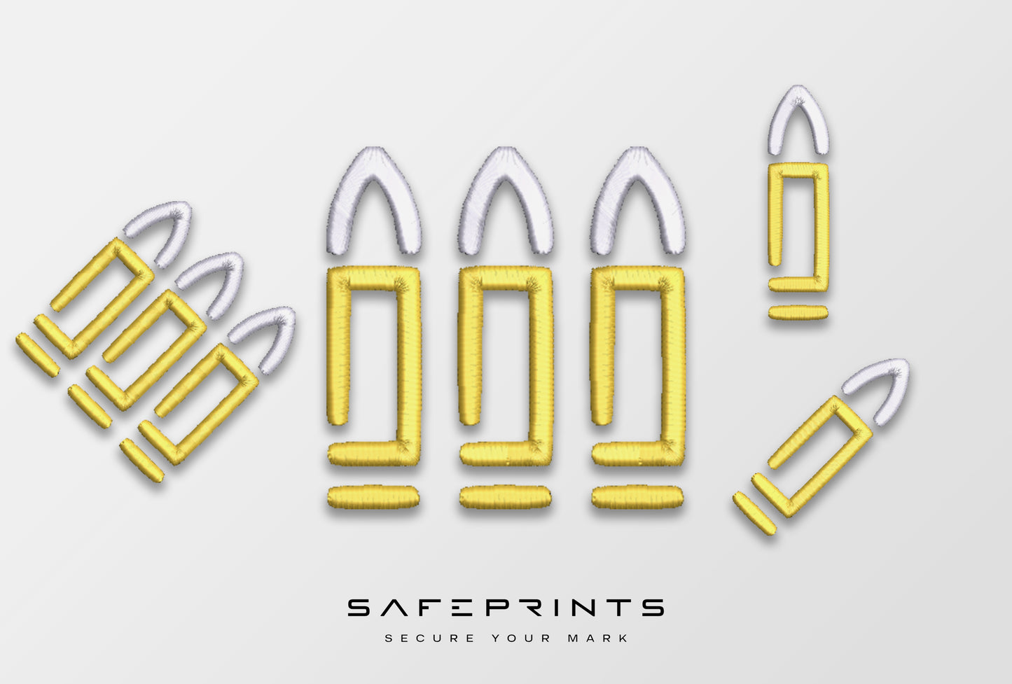 Bullets - 4 Different Variations