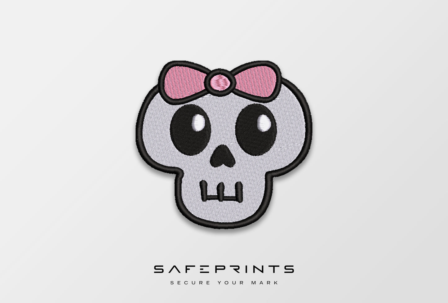 Cute Skull with Bow