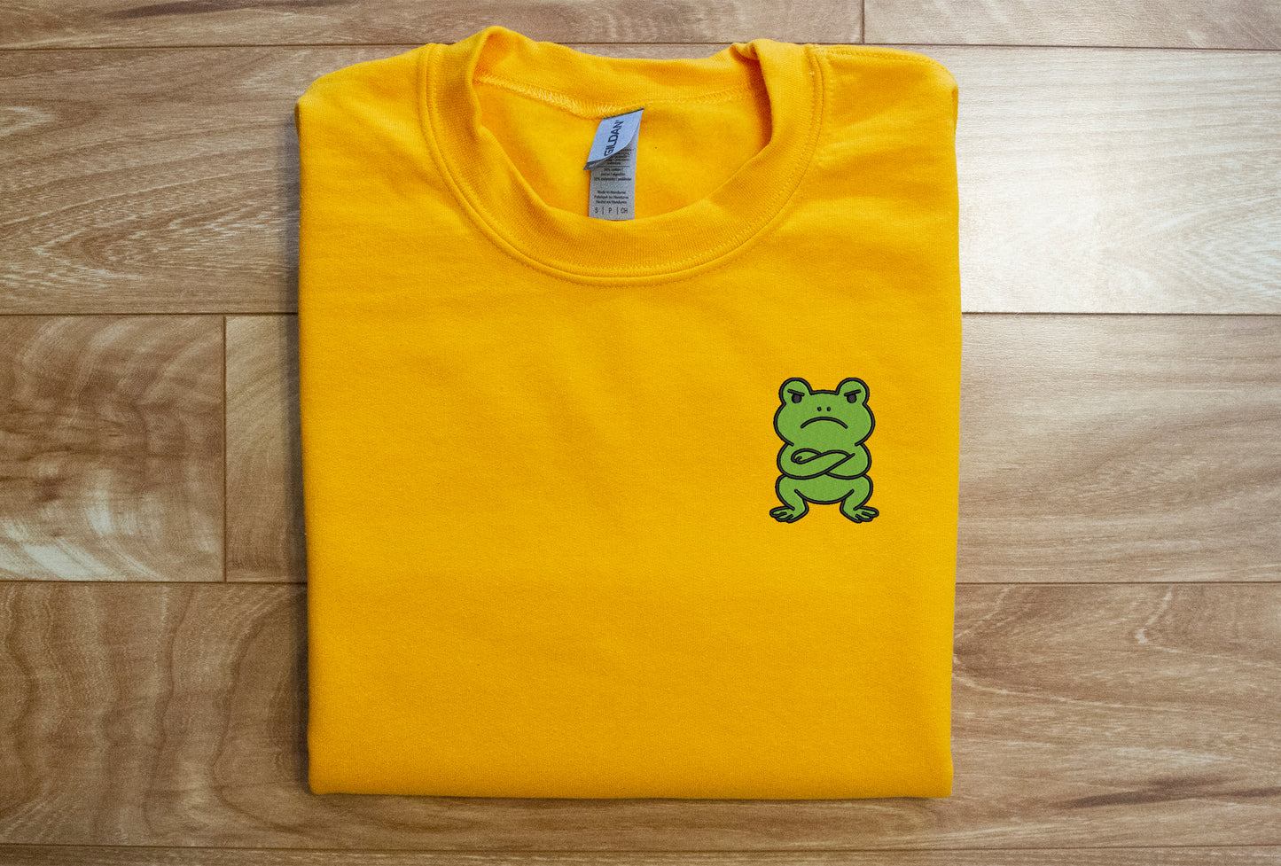 Grumpy Frog