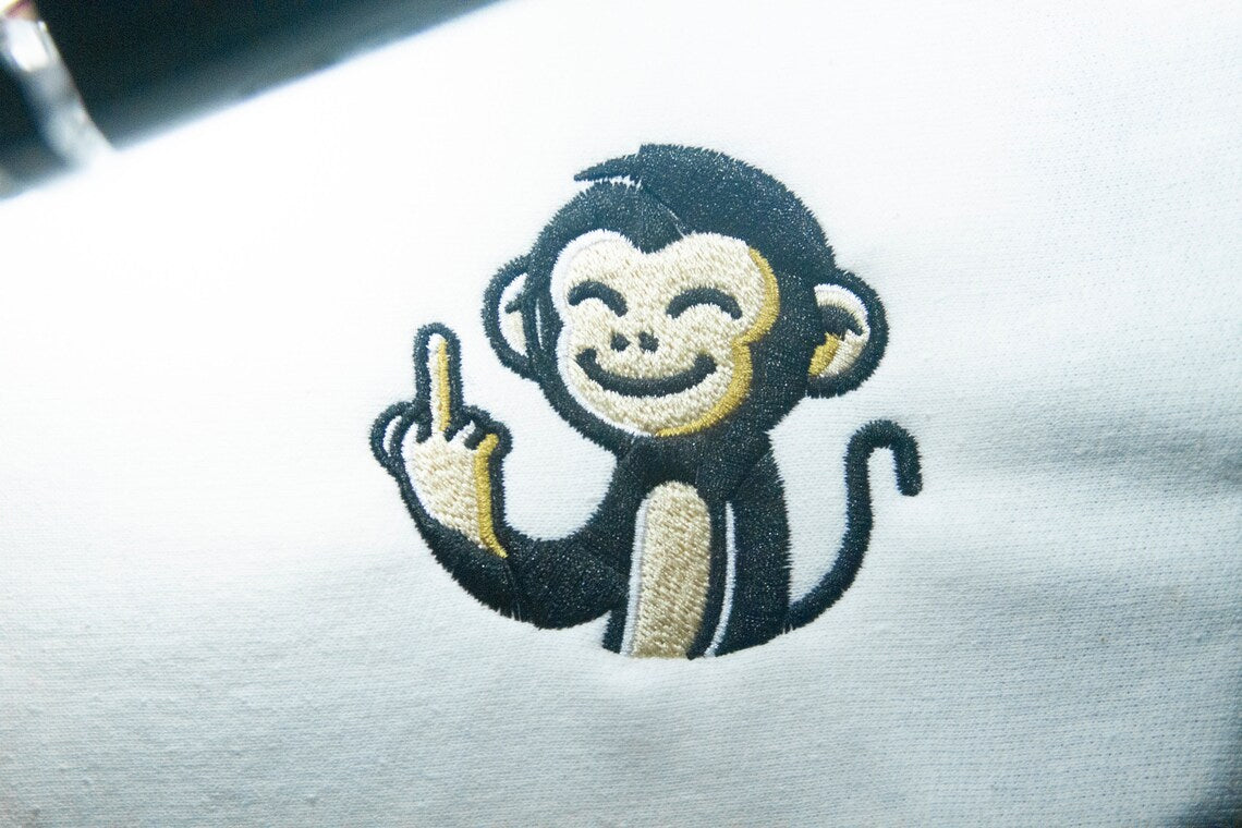 Monkey Giving Middle Finger