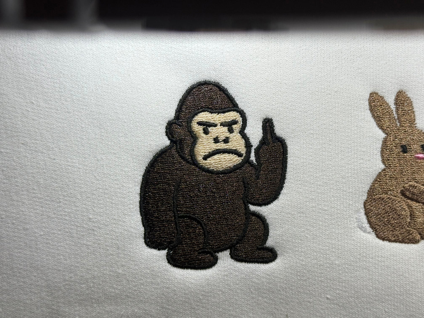Gorilla Giving Middle Finger