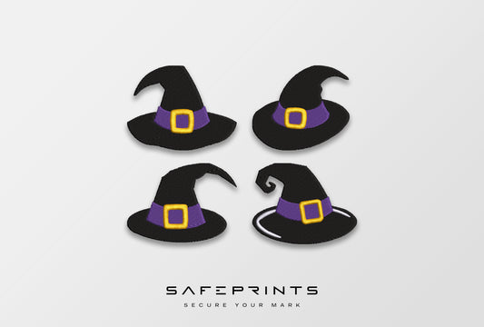4 Different Witch Hats