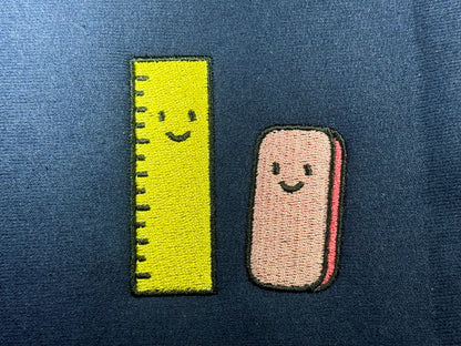 Ruler & Eraser Duo