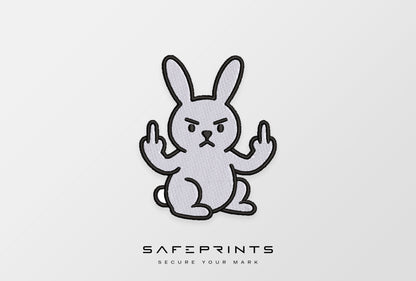 Bunny Giving Middle Finger