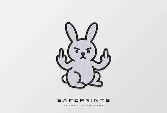 Bunny Giving Middle Finger