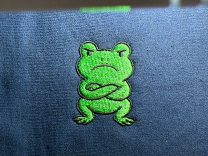 Grumpy Frog