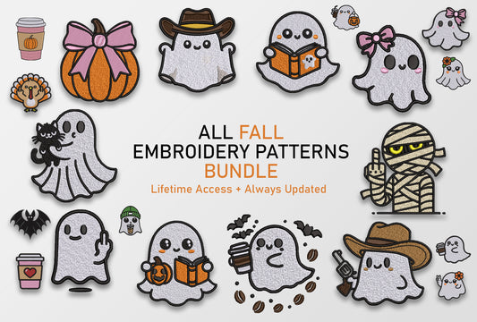 All Fall Embroidery Patterns