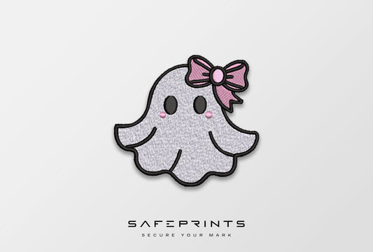 Ghost wearing a Bow