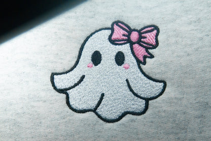 Ghost wearing a Bow