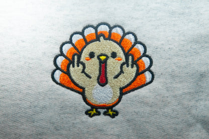 Turkey Giving Middle Finger