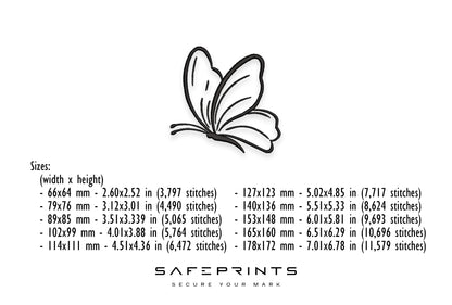 Butterfly - Both Silhouette & Fill