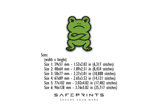 Grumpy Frog
