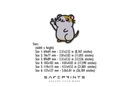 Hamster Giving Middle Finger