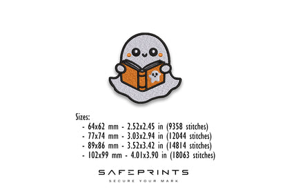 Ghost Reading a Book