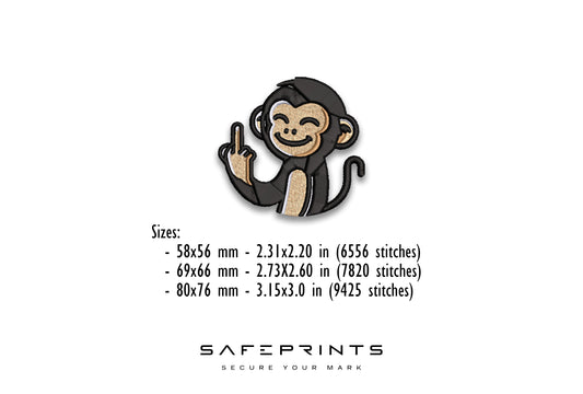 Monkey Giving Middle Finger