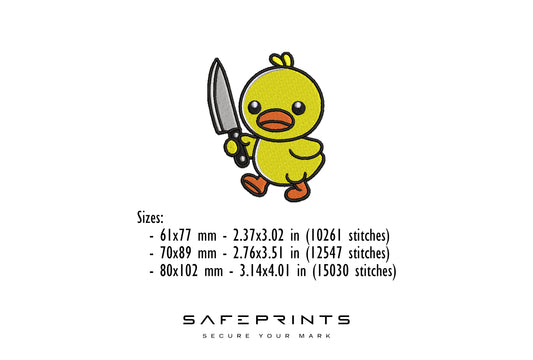Duck Holding Knife