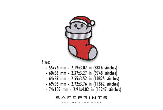 Ghost in Christmas Stocking