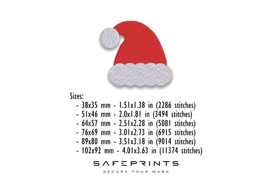 4 Different Santa Hats