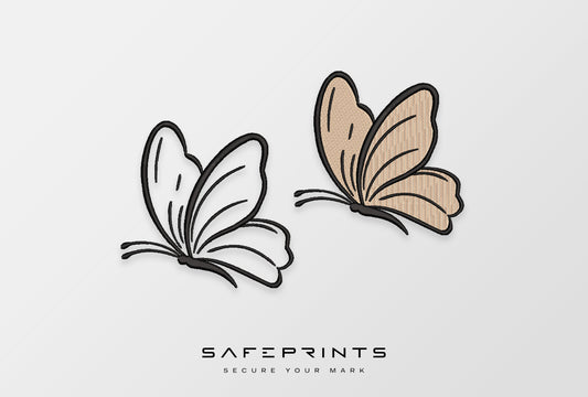 Butterfly - Both Silhouette & Fill