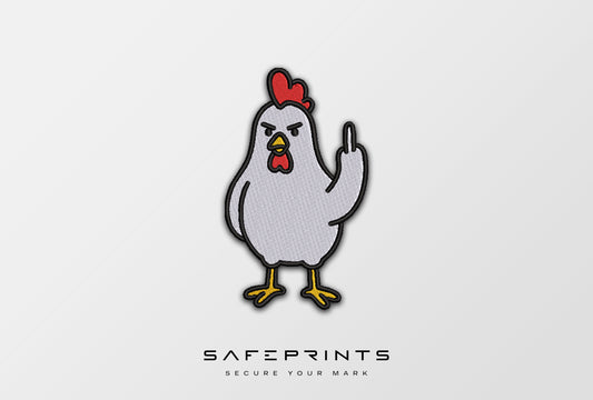 Chicken Giving Middle Finger