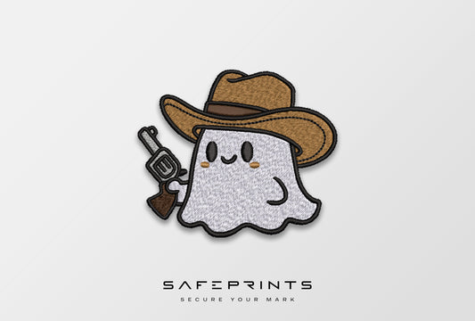 Cowboy Ghost with Pistol
