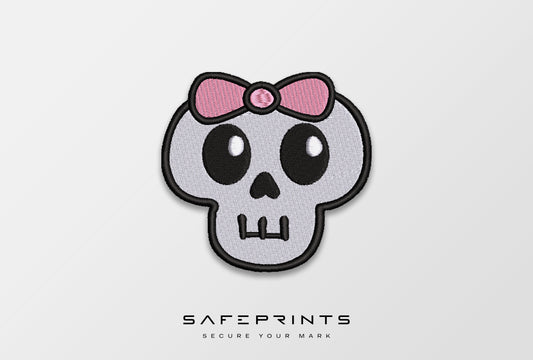 Cute Skull with Bow